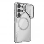 Carcasa Nillkin Iceblade Prop cu MagSafe, Camera Cover si Stand compatibila cu Samsung Galaxy S26 Ultra, Transparent / Gri 4 - lerato.ro