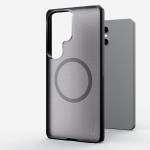 Carcasa Nillkin Super Frosted Shield Pro cu MagSafe compatibila cu Samsung Galaxy S26 Ultra, Transparent / Negru 8 - lerato.ro