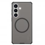 Carcasa Nillkin Super Frosted Shield Pro cu MagSafe compatibila cu Samsung Galaxy S26, Negru / Transparent 2 - lerato.ro