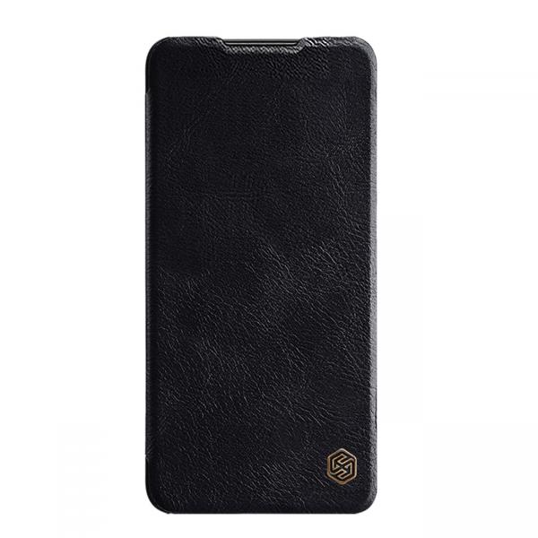 Husa Nillkin Qin Leather compatibila cu OnePlus 10 Pro Black 1 - lerato.ro
