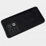 Husa Nillkin Qin Leather compatibila cu OnePlus 10 Pro Black 3 - lerato.ro