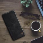 Husa Nillkin Qin Leather compatibila cu OnePlus 9 Black 13 - lerato.ro