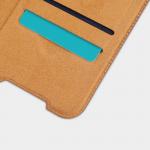 Husa Nillkin Qin Leather compatibila cu Xiaomi Redmi Note 10/10S Brown 12 - lerato.ro
