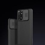 Carcasa Nillkin Cam Shield compatibila cu Xiaomi Redmi Note 11/11S Black 11 - lerato.ro