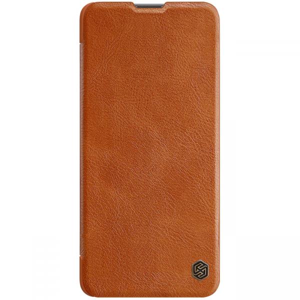 Husa Nillkin Qin Leather compatibila cu Xiaomi Redmi Note 11 Pro Plus Brown 1 - lerato.ro