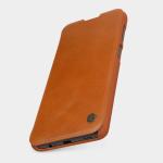 Husa Nillkin Qin Leather compatibila cu Xiaomi Redmi Note 11 Pro Plus Brown