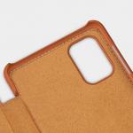 Husa Nillkin Qin Leather compatibila cu Xiaomi Redmi Note 11 Pro Plus Brown