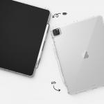 Carcasa Ringke Fusion compatibila cu iPad Pro 12.9 inch (2021) Clear 3 - lerato.ro