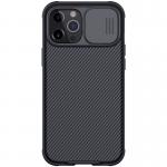 Carcasa Nillkin Cam Shield Pro compatibila cu iPhone 12 Mini Black 2 - lerato.ro