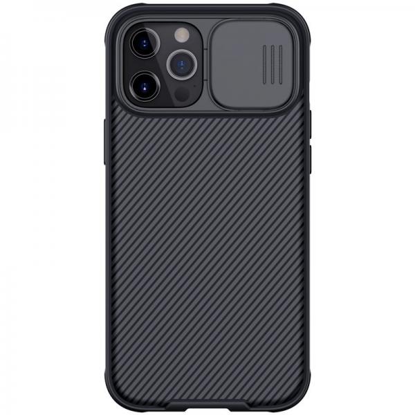 Carcasa Nillkin Cam Shield Pro compatibila cu iPhone 12 Mini Black 1 - lerato.ro