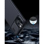 Carcasa Nillkin Cam Shield Pro compatibila cu iPhone 12 Pro Max Black 8 - lerato.ro