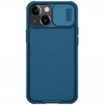 Carcasa Nillkin Cam Shield Pro compatibila cu iPhone 13 Mini Blue 2 - lerato.ro