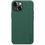 Carcasa Nillkin Frosted Shield compatibila cu iPhone 13 Mini Green 2 - lerato.ro