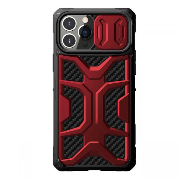 Carcasa Nillkin Adventurer compatibila cu iPhone 13 Pro Max Red 1 - lerato.ro
