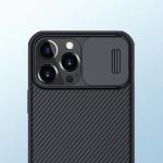 Carcasa Nillkin Cam Shield Pro compatibila cu iPhone 13 Pro Max Black 12 - lerato.ro