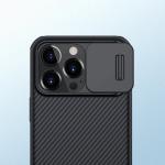 Carcasa Nillkin Cam Shield Pro compatibila cu iPhone 13 Pro Black 3 - lerato.ro