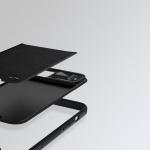 Carcasa Nillkin Cam Shield Leather compatibila cu iPhone 13 Black 4 - lerato.ro