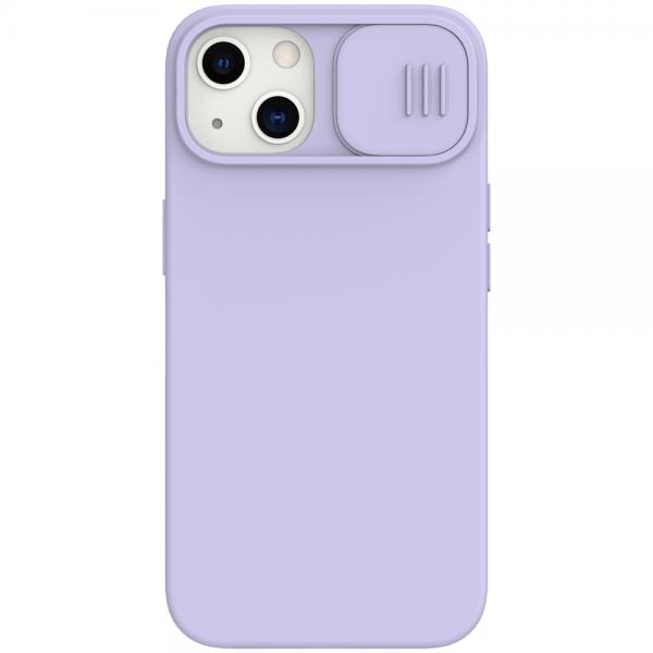 Carcasa Nillkin Cam Shield Silicone compatibila cu iPhone 13 Purple