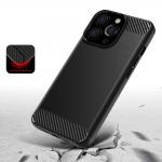Carcasa Nillkin Synthetic Fiber Carbon compatibila cu iPhone 13 Black