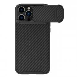 Carcasa Nillkin Synthetic Fiber S compatibila cu iPhone 14 Pro Black