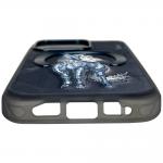 Carcasa Nimmy Magnetic Fantasy Animal, cu MagSafe, compatibila cu iPhone 16 Pro, Albastru 5 - lerato.ro