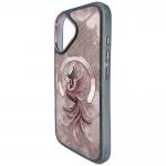 Carcasa Nimmy Magnetic Fantasy Animal, cu MagSafe, compatibila cu iPhone 16, Rose Gold 3 - lerato.ro