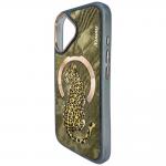 Carcasa Nimmy Magnetic Fantasy Animal, cu MagSafe, compatibila cu iPhone 16, Gold 3 - lerato.ro