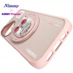 Carcasa Nimmy Glasses Cool Cat, cu MagSafe, compatibila cu iPhone 16, Roz 14 - lerato.ro