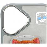 Carcasa Nimmy Glasses Cool Cat, cu MagSafe, compatibila cu iPhone 16, Gri 8 - lerato.ro