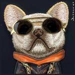Carcasa Nimmy Glasses Cool Dog compatibila cu iPhone 15, Negru 12 - lerato.ro
