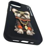Carcasa Nimmy Glasses Cool Dog compatibila cu iPhone 15, Negru 11 - lerato.ro