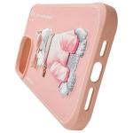 Carcasa Nimmy Glasses Cool Cat compatibila cu iPhone 15 Pro, Roz 7 - lerato.ro