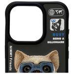 Carcasa Nimmy Cool&Cute 2.0 Dog compatibila cu iPhone 15 Pro Max, Negru 6 - lerato.ro