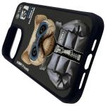 Carcasa Nimmy Cool&Cute 2.0 Dog compatibila cu iPhone 15 Pro Max, Negru 9 - lerato.ro
