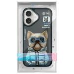 Carcasa Nimmy Cool&Cute 2.0 Dog compatibila cu iPhone 16, Negru 13 - lerato.ro