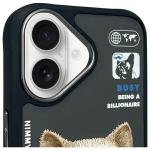 Carcasa Nimmy Cool&Cute 2.0 Dog compatibila cu iPhone 16, Negru 4 - lerato.ro