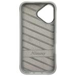 Carcasa Nimmy Cool&Cute 2.0 Bear compatibila cu iPhone 16, Gri 7 - lerato.ro
