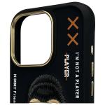 Carcasa Nimmy Cool&Cute 2.0 Monkey compatibila cu iPhone 16 Pro, Negru 4 - lerato.ro