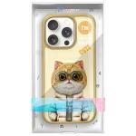 Carcasa Nimmy Cool&Cute 2.0 Cat compatibila cu iPhone 16 Pro Max, Verde 10 - lerato.ro