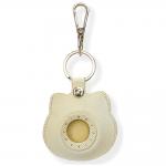 Husa protectie cu breloc Nimmy Big Eyed Pet 2.0 Cat pentru Pet Tracker, Verde 3 - lerato.ro