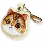 Husa protectie cu breloc Nimmy Big Eyed Pet 2.0 Cat pentru Pet Tracker, Verde 6 - lerato.ro