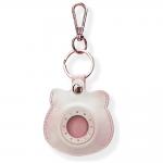 Husa protectie cu breloc Nimmy Big Eyed Pet 2.0 Cat pentru Pet Tracker, Roz 3 - lerato.ro
