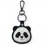 Husa protectie cu breloc Nimmy Big Eyed Pet 2.0 Panda pentru Pet Tracker, Negru 2 - lerato.ro
