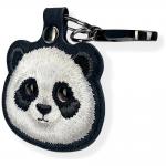 Husa protectie cu breloc Nimmy Big Eyed Pet 2.0 Panda pentru Pet Tracker, Negru 4 - lerato.ro