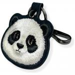 Husa protectie cu breloc Nimmy Big Eyed Pet 2.0 Panda pentru Pet Tracker, Negru 6 - lerato.ro