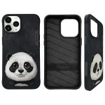 Carcasa Nimmy Big Eyed Pet Panda 2.0 compatibila cu iPhone 15 Pro Max, Negru 3 - lerato.ro