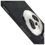 Carcasa Nimmy Big Eyed Pet Panda 2.0 compatibila cu iPhone 15 Pro Max, Negru 6 - lerato.ro
