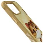 Carcasa Nimmy Big Eyed Pet Cat 2.0 compatibila cu iPhone 15 Pro Max, Verde 5 - lerato.ro