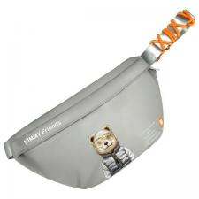 Borseta universala Nimmy Crossbody Cool&Cute 2.0 Bear, Gri