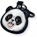 Husa protectie cu breloc Nimmy New Big Eyed Pet 2.0 Panda pentru Pet Tracker, Negru 4 - lerato.ro
